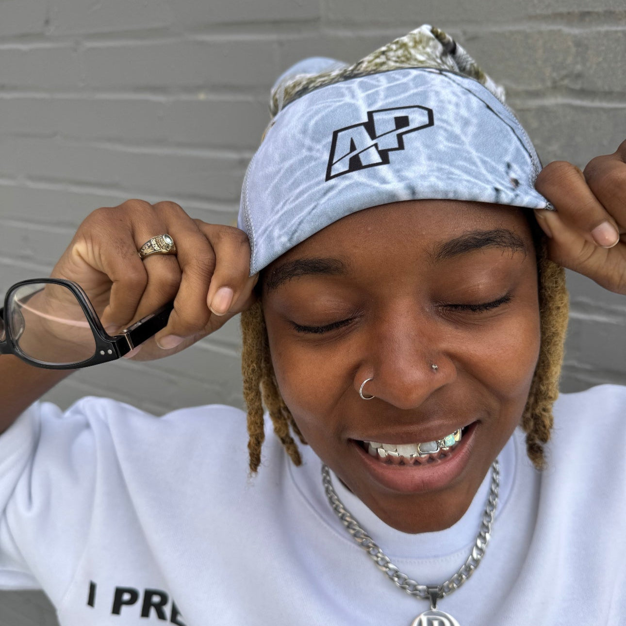Grey Camo AP Cap