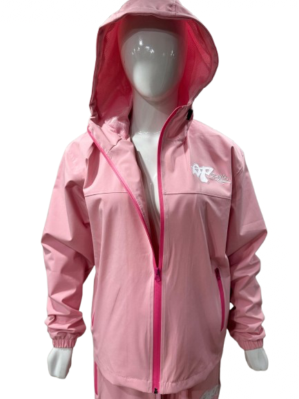 Pink AP Windbreaker Jacket