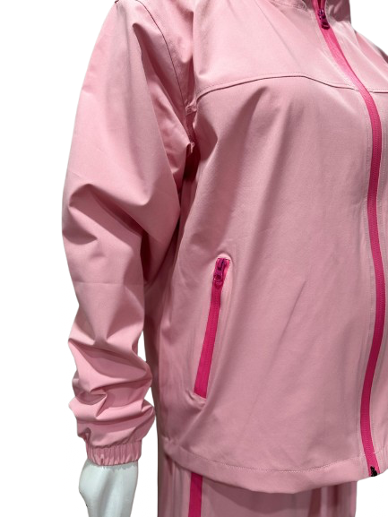 Pink AP Windbreaker Jacket