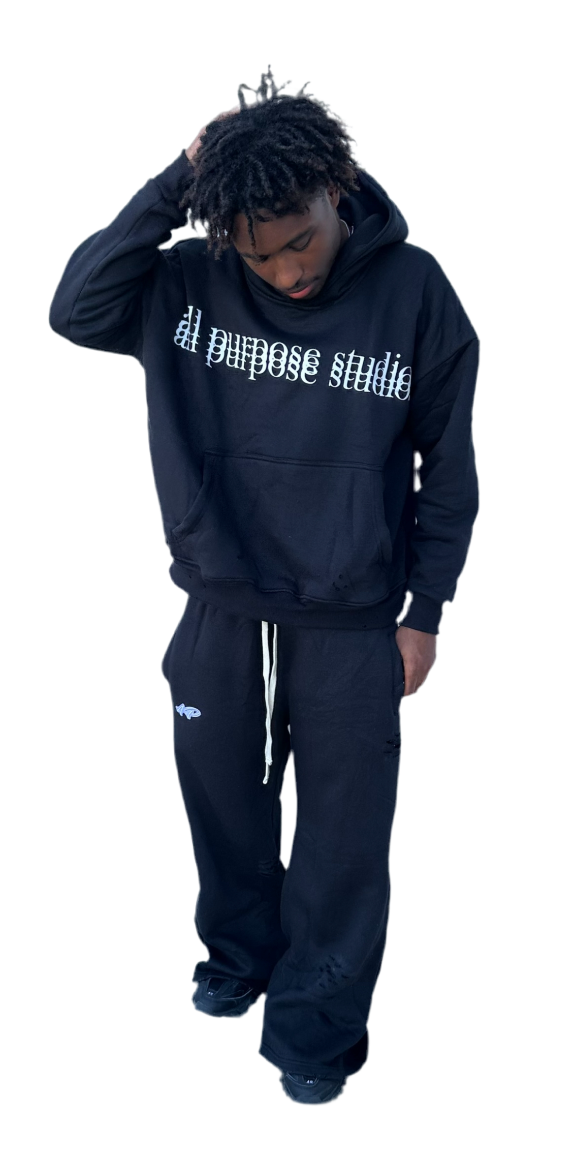 Midnight Black AP Hoodie